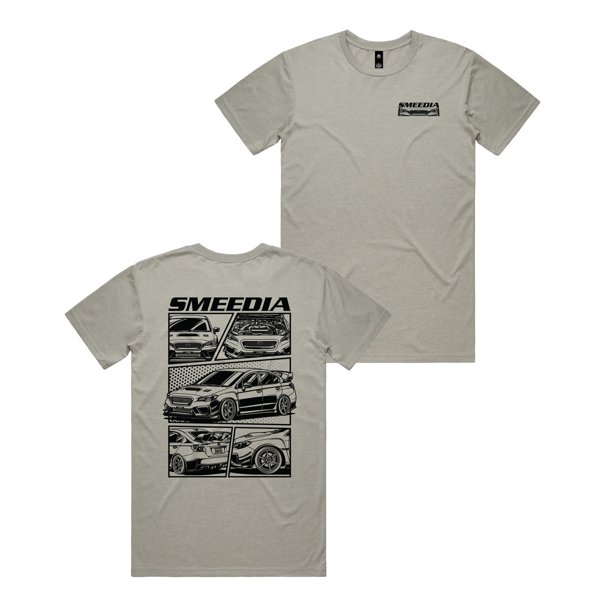 VA STi Manga Tee- Light Grey
